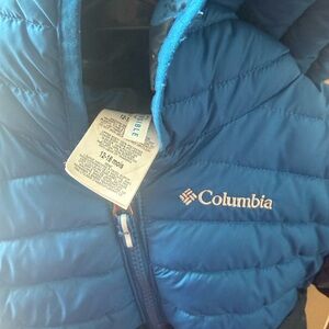 Columbia Kids Blue Quilted Puffer Jacket
